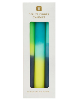 Preview: Dinnerkerzen Marmoriert von Talking Tables